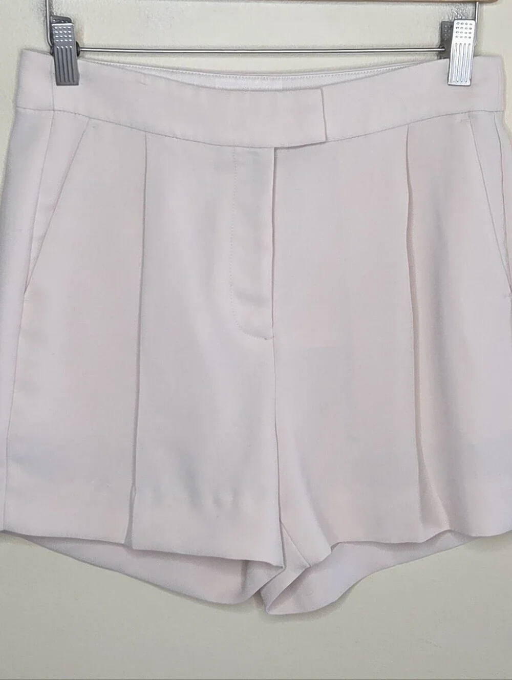 J. Crew Beige Tab Waist Trouser Shorts 3.5